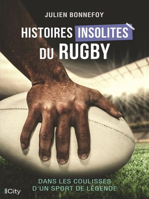 cover image of Histoires insolites du rugby